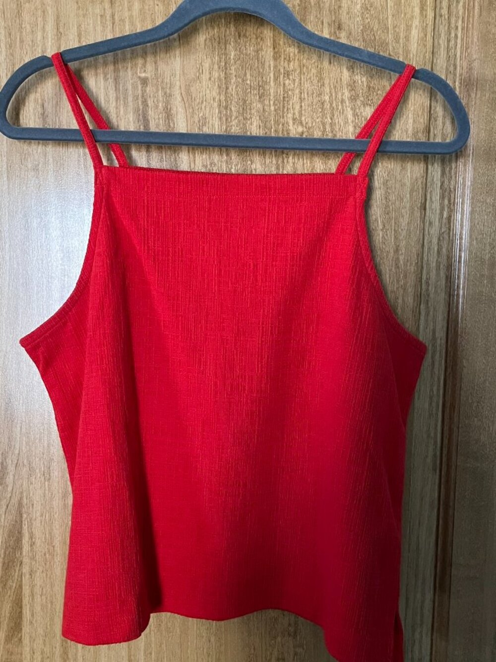 Madewell | Apron Tank Top | Large, red - Picture 3 of 9